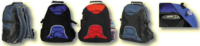 Printed rucksack, promotional backpack