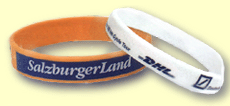 promotional bracelets, printed bracelets