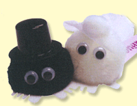 Bride and Groom Logobugs