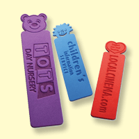 Embossed Foam Bookmarks