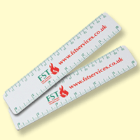 Thin Plastic Ruler Bookmarks