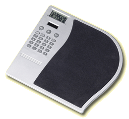 promotional mouse mat calculator