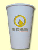 promotional disposable paper cups