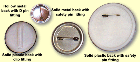 button badge fittings