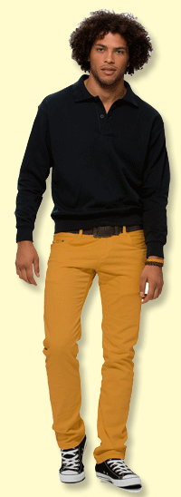 Embroidered US Basic Atlanta Polo Sweater