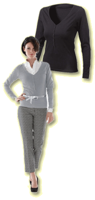 Detail Promotions supplies the Best in Town Atrium ladies Long Sleeve