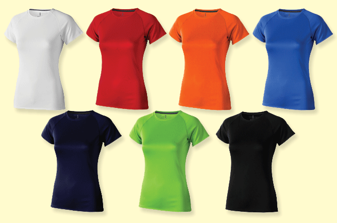 Elevate Ladies' Niagara T-Shirt supplied by Detail Promotions