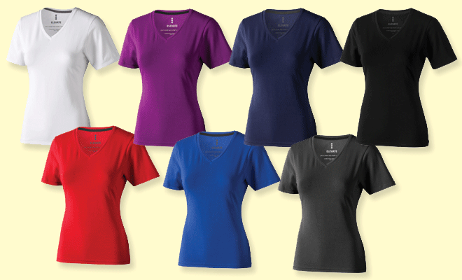Ladies' Elevate Kawartha T-Sirt supplied by detail Promotions