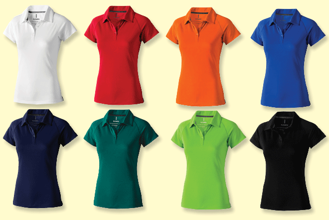 Embroidered Elevate Ottawa Cool Fit Ladies' Polo Shirt supplied by Detail Promotions