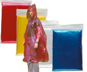 throwaway rainwear