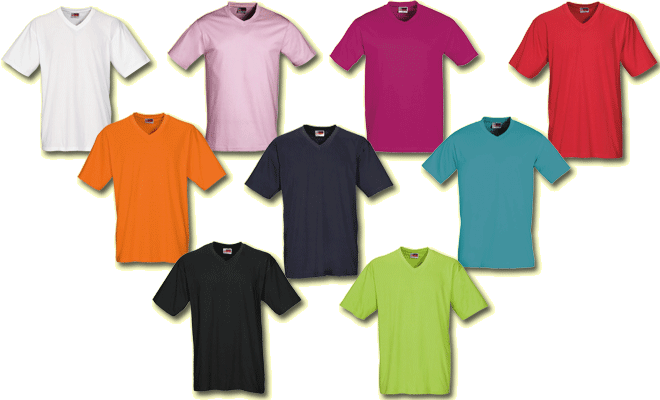US Basic Heavy Super Club V-Neck T-Shirt