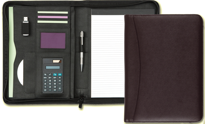Detail Promotions supplies the Chiddingstone A4 Calcufolder