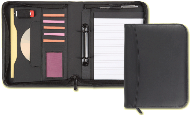 Pembury A5 2 Ring Zipfolio