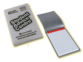 promotional pocket note pad