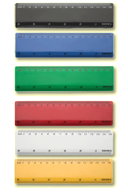 branded school rulers