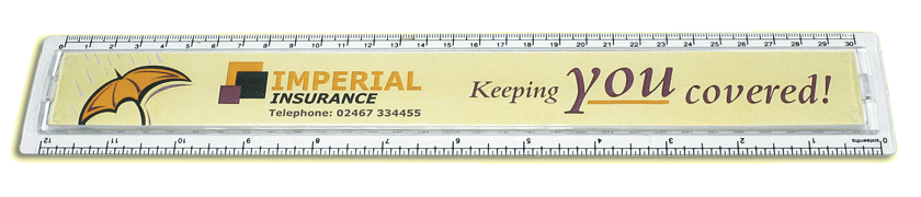 promotional insert rulers