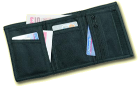 Nylon Velc ro Wallet