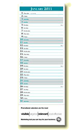 promotional calendar