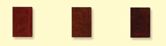 Novara Notebook cover colours