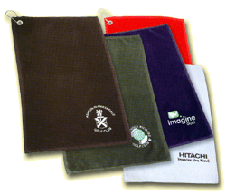 printed golf towel