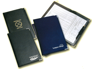 promotional golf scorecard holder