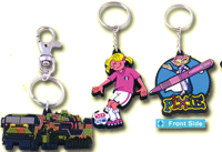 Soft PVC Keyrings