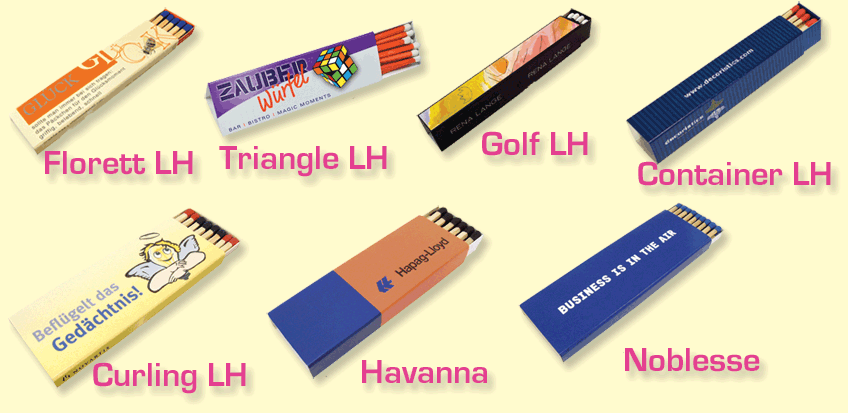 Promotional Long Stick Match Boxes