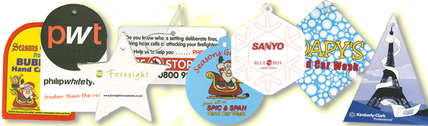 promotional car air fresheners