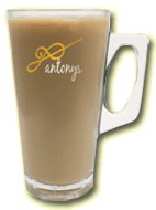 promotional glass mug