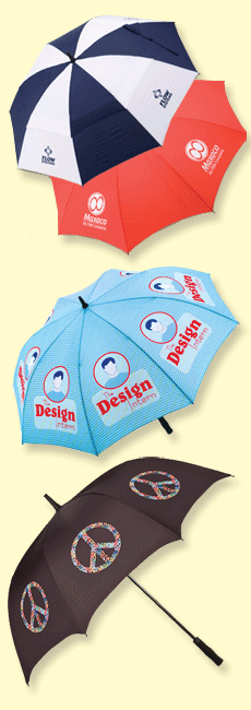 Auto Golf Umbrella supplied by Detail Promotions