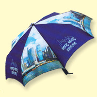 Promo Matic Deluxe Folding Umbrella