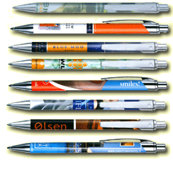 4 colour printed pens
