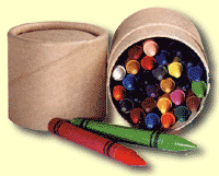 colouring crayons