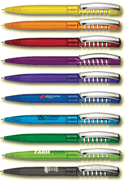 Senator New Spring Metal Clear Pens