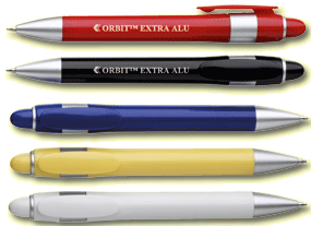 Orbit Extra Alu pens