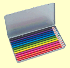 Pencil tin