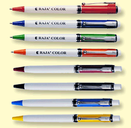Raja Colour Ballpoint pens