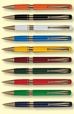 Tethys Etra Gold Ballpoint Pens